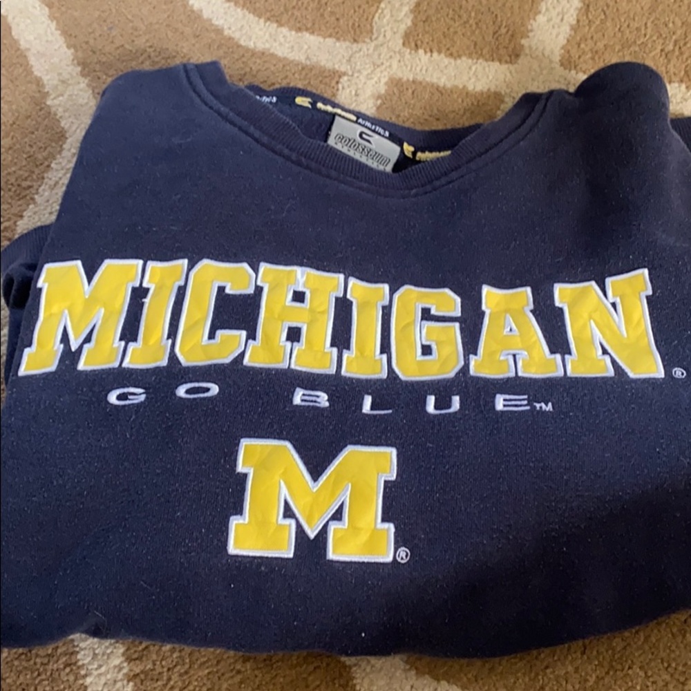 Michigan crew neck